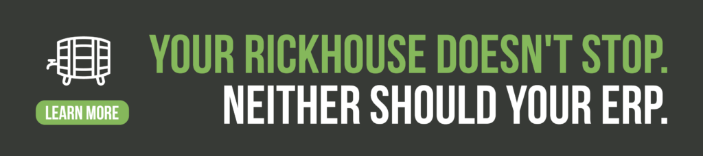 What the production floor taught us on building better distillery software: Your rickhouse doesn't stop. Neither should your ERP. Click to learn about Crafted ERP Mobile.
